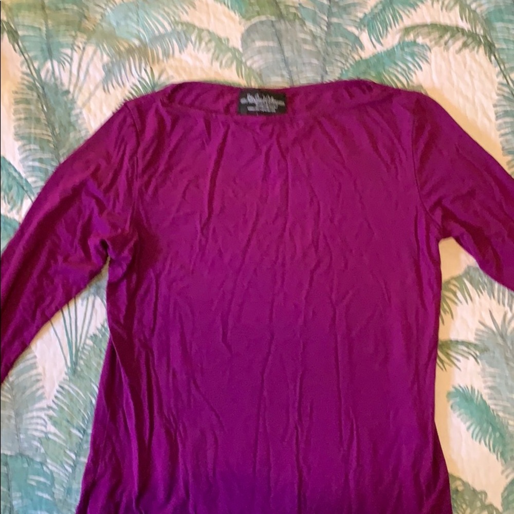 Retrospec’d Purple Top Rockabilly Pinup L Retro